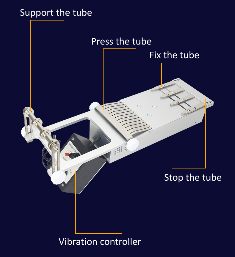 Standard Yamaha 5 Tube Vibration Feeder (Tube feeder, Stick feeder) for SMT Pick and Place Machine