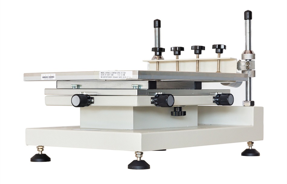 Free Shipping Stencil Printer 3040 SMT Solder Paste Printer Manual Silk Screen Printer