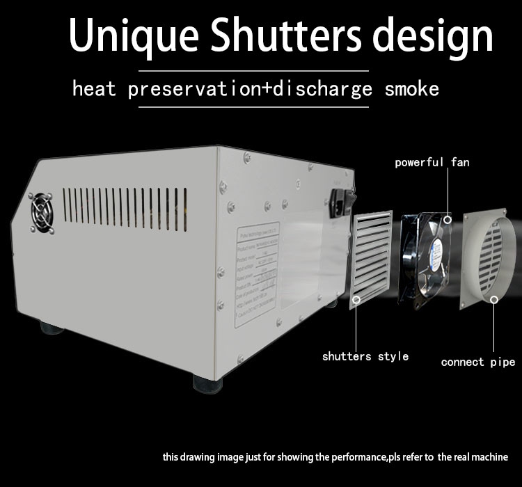 2025 New Version T962A SMT Reflow Oven, Can Connect with PC, Benchtop Infrared IC Heater, 300*320mm 1500w SMT Rework Sation Heating Station