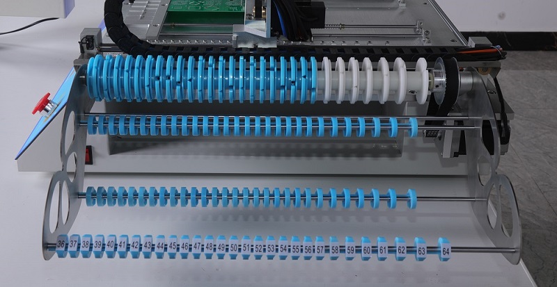 High Accuracy CHMT36VB Dual Side 58 feeders, PC Control Vision SMT Pick and Place Machine, Updated from Chmt36va