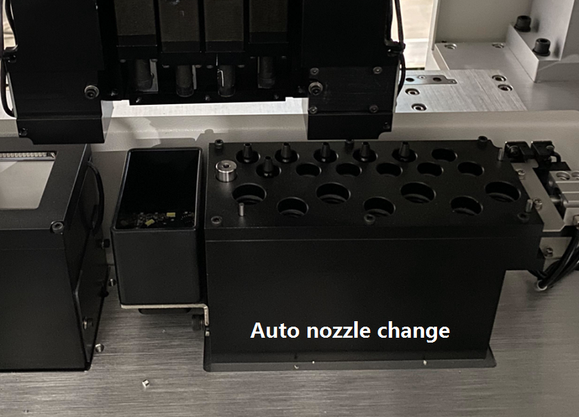 Auto PCB Conveyor Bench Top 4 Heads SMT Pick and Place Machine CHM-650 Ball Screw CPK≥1.0