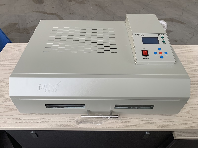 T962C SMT Reflow Oven Benchtop Infrared IC Heater 400*600mm Rework Sation Heating Station
