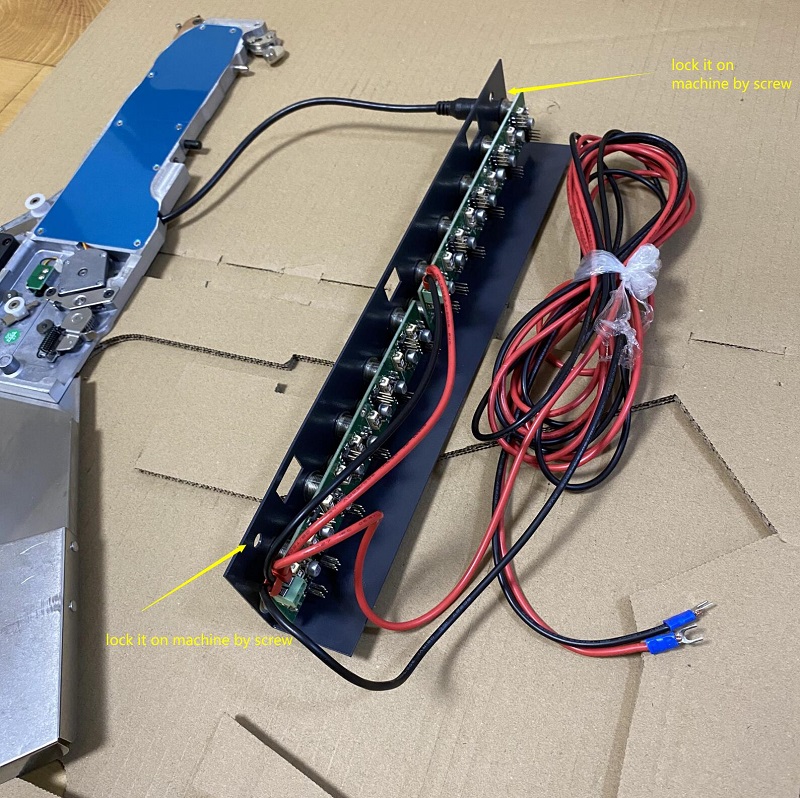 Universal Yamaha Electric Feeder (24mm) for Yamaha YV YG Machine, DIY Pick and Place Machine
