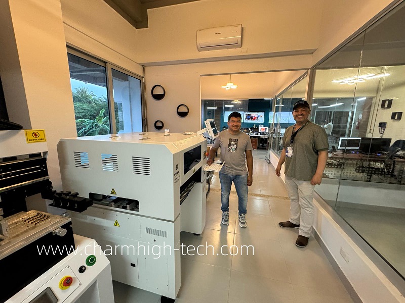 CPK Test Passed ≥1.0 Genius Charmhigh CHM-551 SMT Pick and Place Machine Robot 0201 BGA...