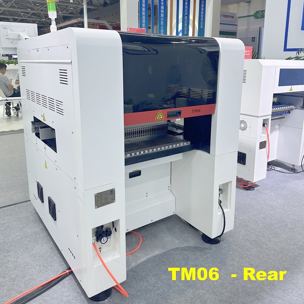 Charmhigh TM06 Full-automatic 6 Heads SMT Pick and place machine CPK≥1.0 Medium PCB Assembly Line