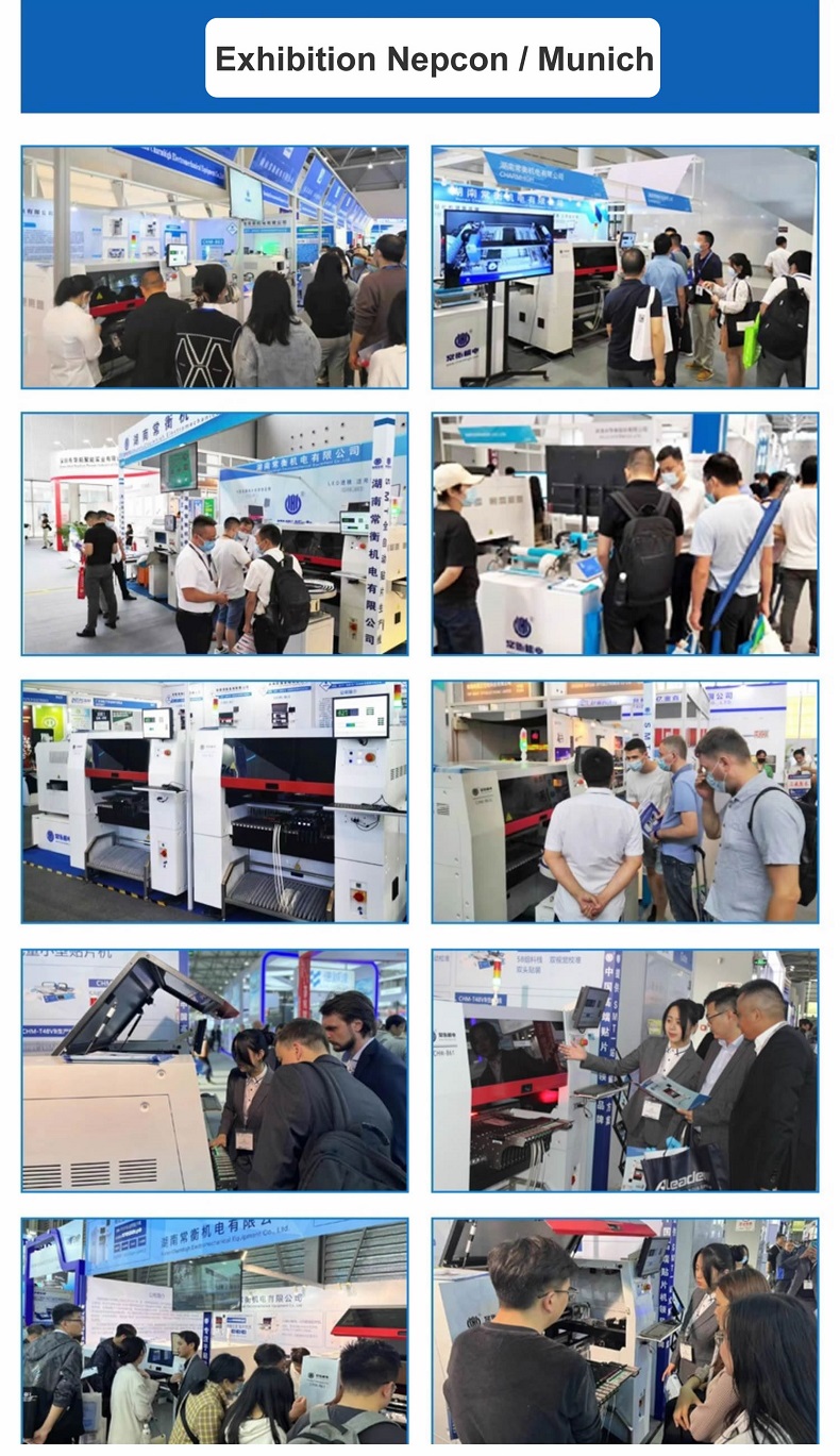 4 kinds Charmhigh 2 heads Desktop SMT Pick and Place Machine Charmhigh, Dual Cameras, Closed-loop Control 0402-5050 SOP QFN...