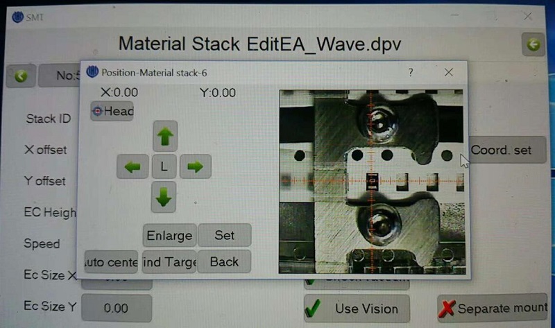 Downward View Camera for Charmhigh SMT Pick and Place Machine CHMT36VA, CHMT36VB, CHMT48VA, CHMT48VB