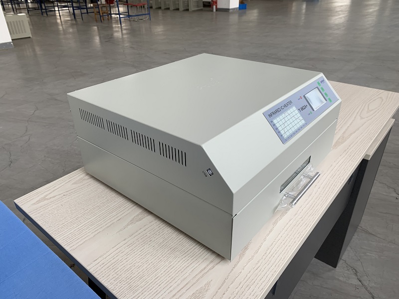 T962A Plus SMT Reflow Oven Benchtop Infrared IC Heater 450x370mm 2300w T962A+ Heating Station