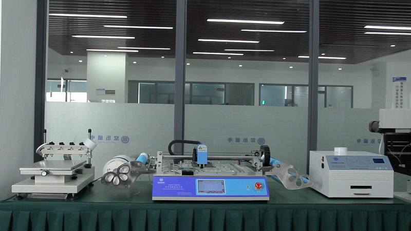 Best 2 heads Desktop SMT Pick and Place Pachine CHMT48VB Charmhigh, 2 Heads 58 Feeders, Embedded Linux system 0402-5050 SOP QNF...