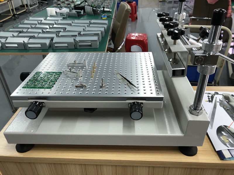 SMT Production Line: CHM-T48VB Vision SMT Pick and Place Machine chmt48vb + 3040 Stencil Printer + T962C Reflow Oven