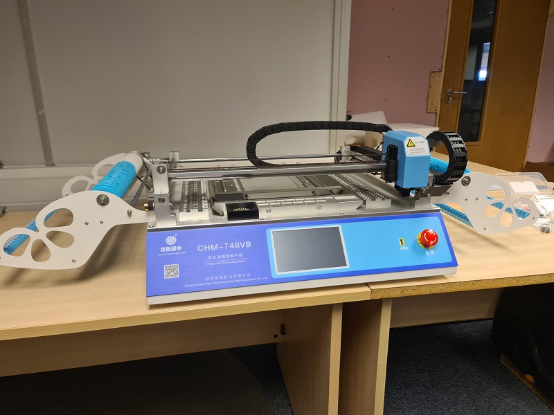 Hot Desktop SMT Production Line: CHMT48VB SMT Pick and Place Machine + 3040 Stencil Printer + 420 Reflow Oven