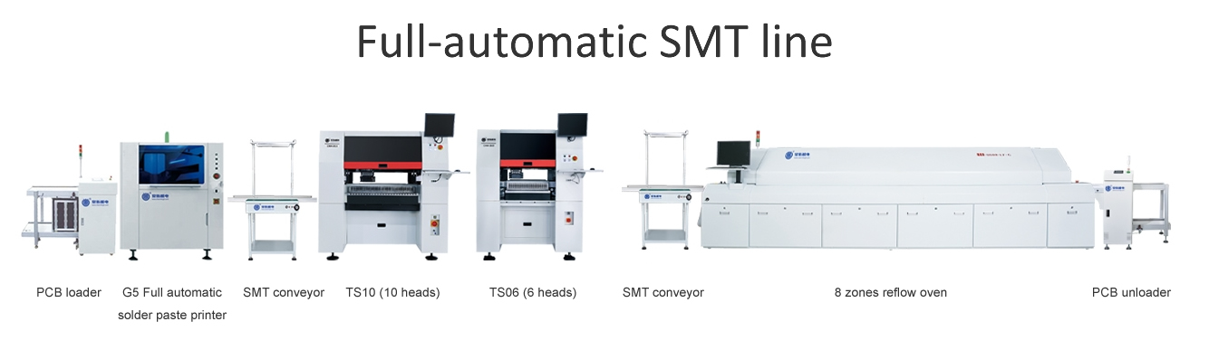 PCB Manufacturing Machine TS10 High Speed Electronics Production Machinery PCB Making SMD SMT Pick and Place Machine