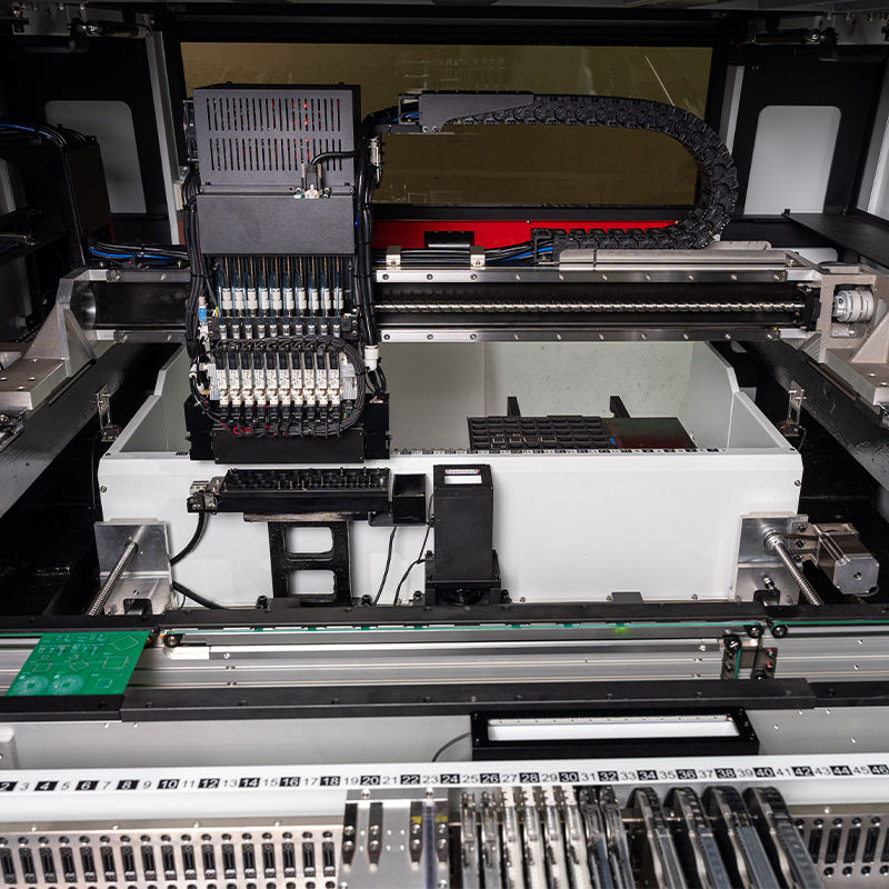 High Speed High Stability 10 Heads 100 Feeders Charmhigh TS10 SMD SMT Pick and Place Machine, Large PCB Assembly Line CPK≥1.0