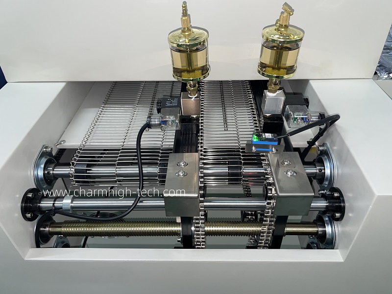 CHM-PC6635 Lead-free SMT Reflow Oven PC Control + Automatic Rail, 6 Temp. Zones 2200*350mm Heating Machine Soldering Machine