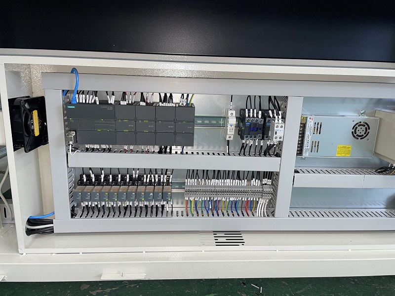 CHM-PC850 Lead-free Large SMT Reflow Oven 8 Temp. Zones (up8+down8) 3150x500mm Heating Machine Automatic Rail + PC Control