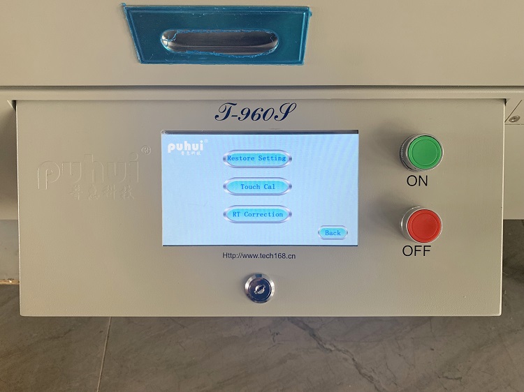 Lead-free T960s Benchtop Reflow Oven 960*300mm LCD Touch Screen Soldering Reflow Machine Welding Station