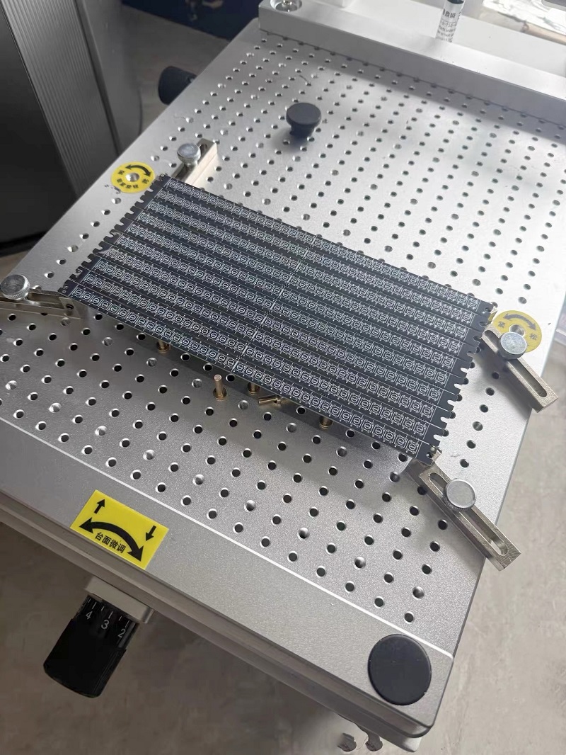 Framless Stencil Printer 4532 SMT Manual Solder Paste Printer 45x32mm with Hydraulic Cylinder