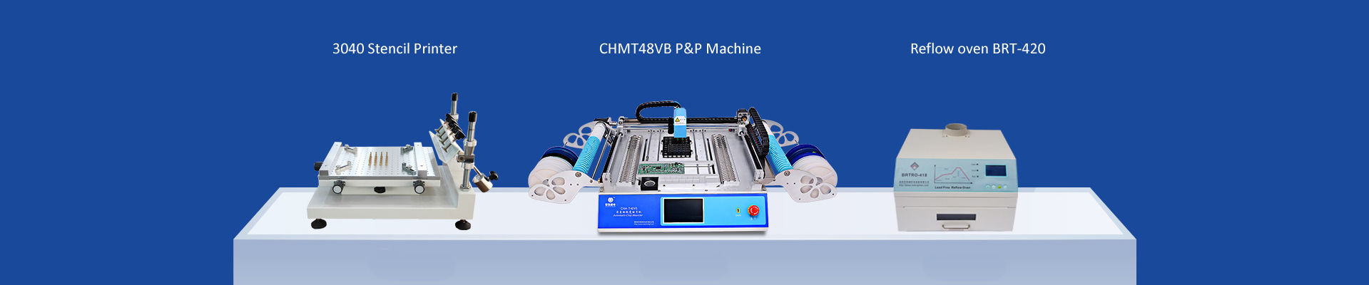 SMT Pick and Place Machine, SMT Production Line, SMT Reflow Oven, Stencil Priner, Yamaha Feeders, SMT Spare Parts, Promotion - Charmhigh Technology Limited