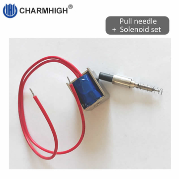 Pull needle with Solenoid Coil for Charmhigh SMT Pick and Place Machine, Pull pin, Spring, Solenoid