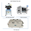 Charmhigh CHM-551 Desktop 4 Heads SMT Pick and Place Machine Auto PCB Conveyor Nozzle Change