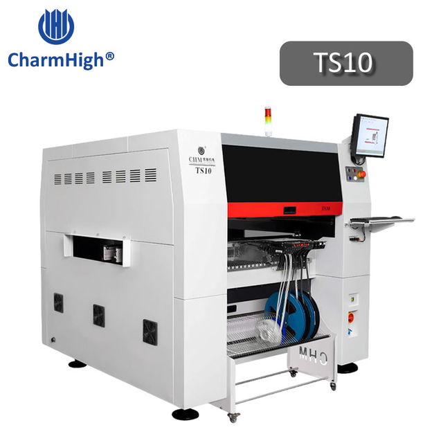 PCB Manufacturing Machine TS10 High Speed Electronics Production Machinery PCB Making SMD SMT Pick and Place Machine